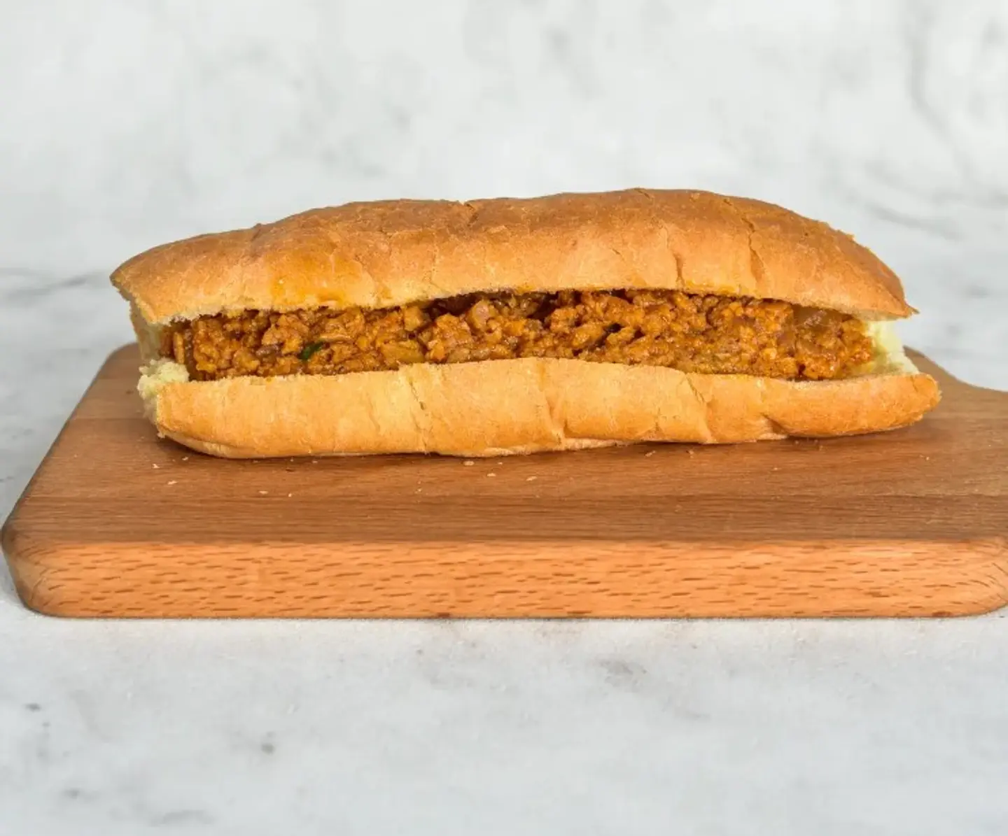 Plain Minced Meat Sandwich