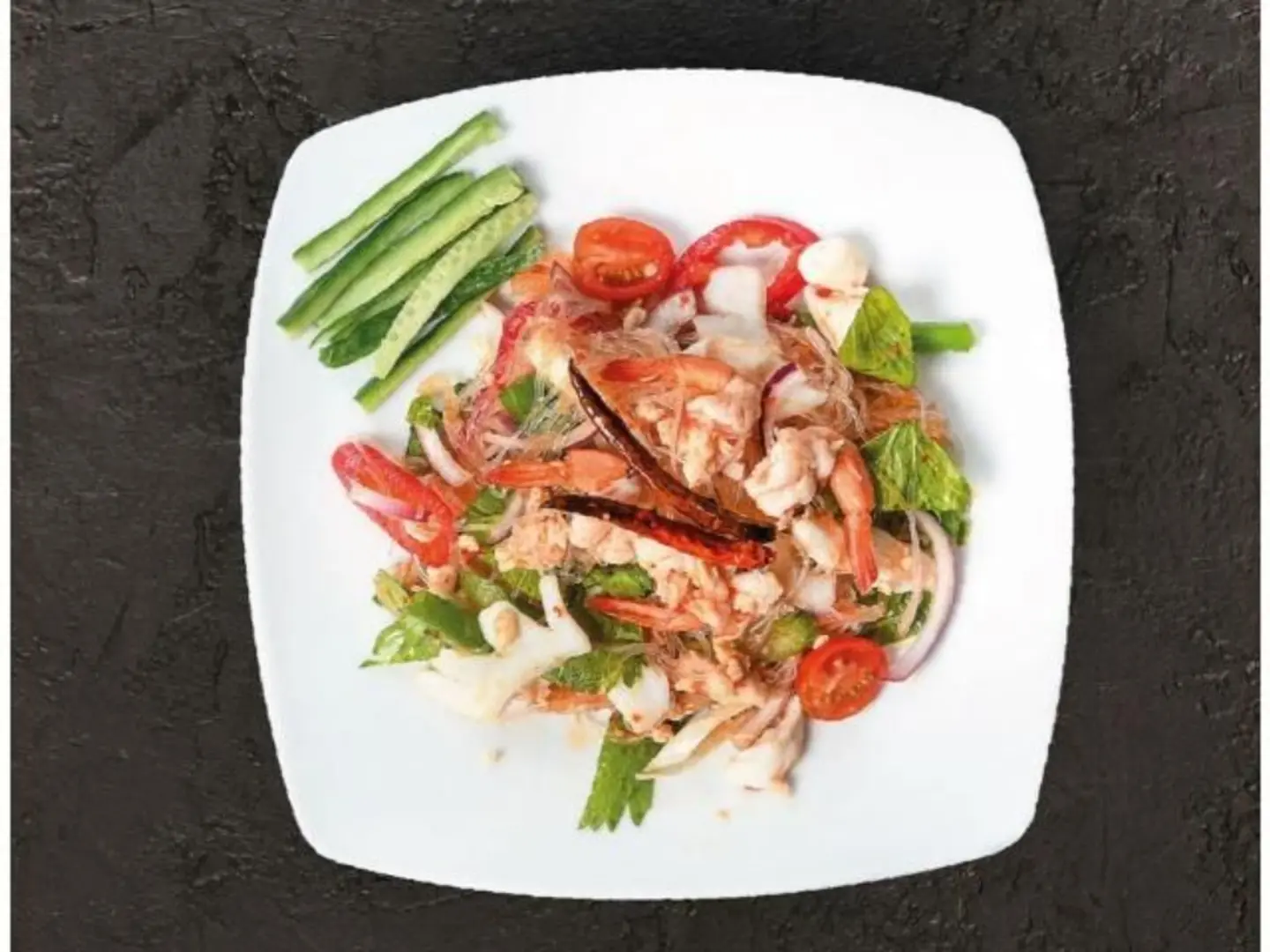 سلطة تاي بالروبيان