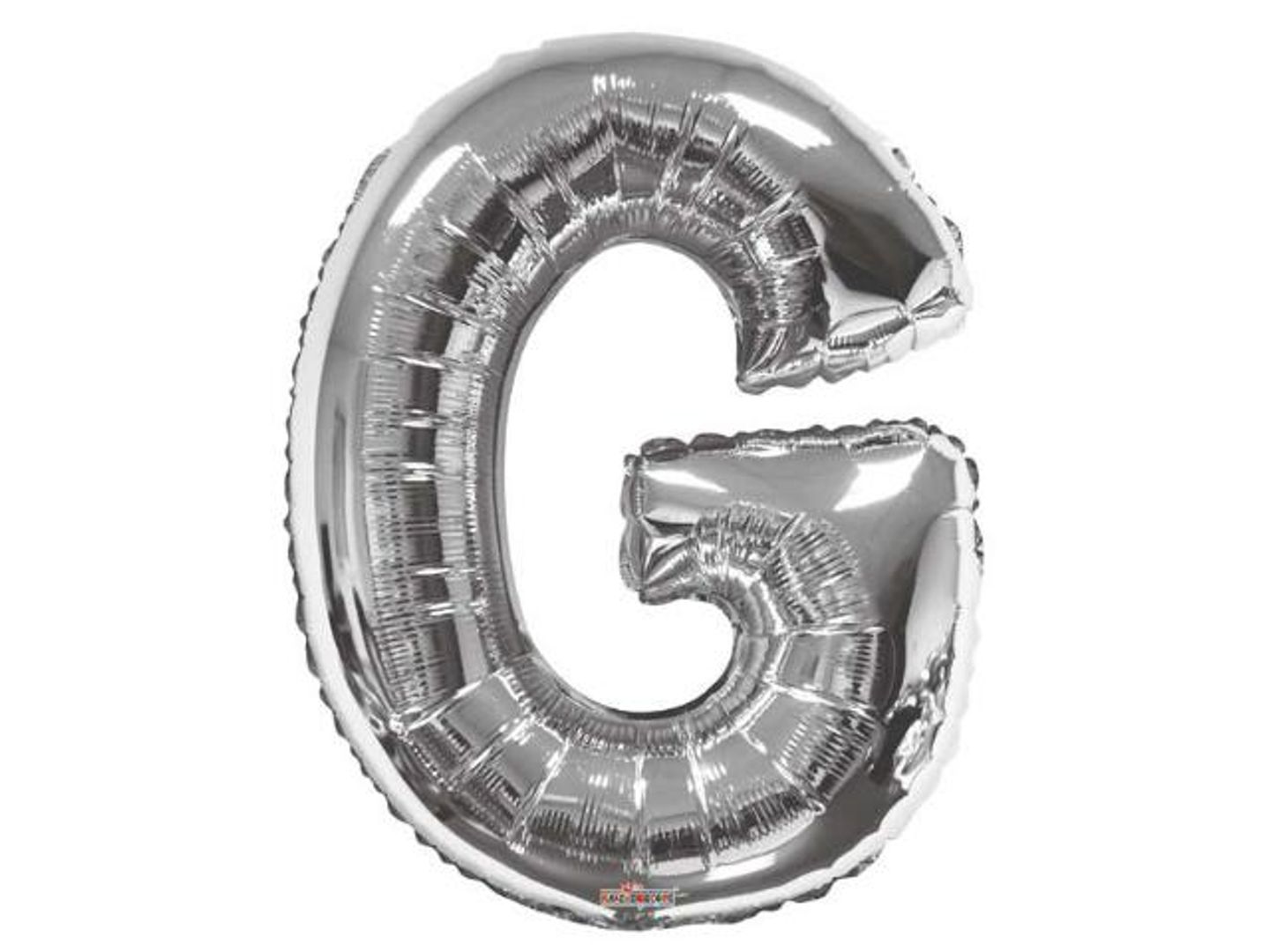 Helium G Balloon Silver