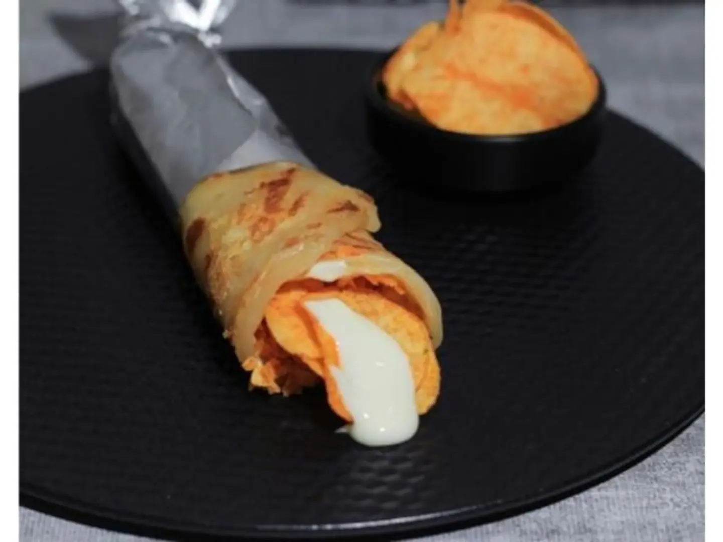 Cheese And Chips Chapati