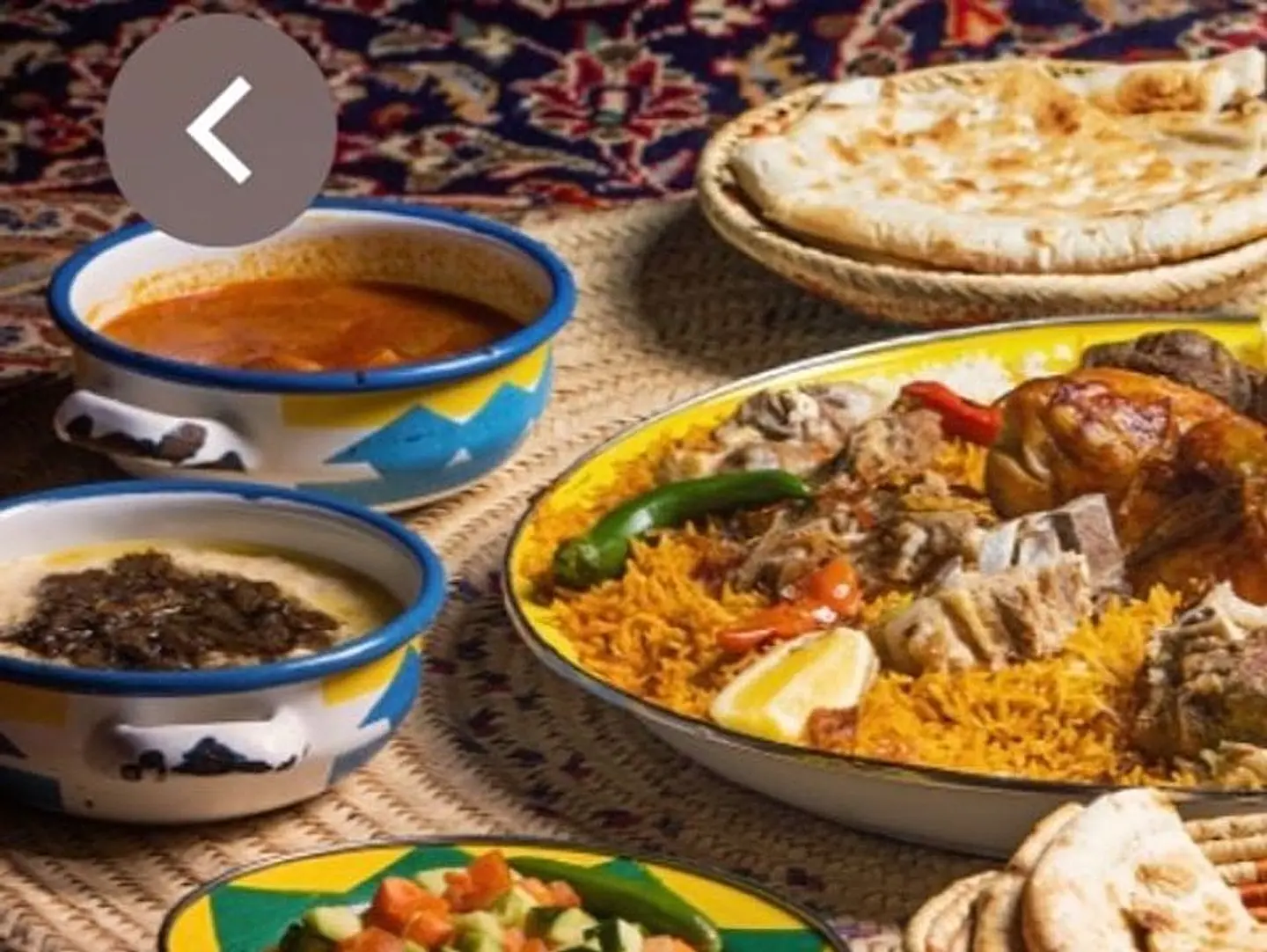 ميني كفتة هندية مع سمبوسة بالجبنة وكينزا كولا