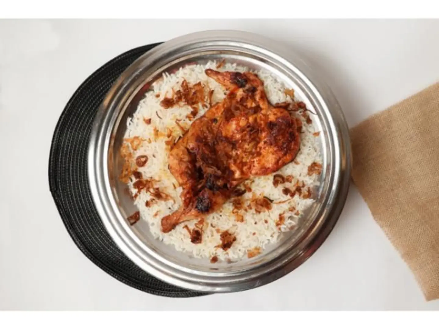 Mathbi Chicken With Rice