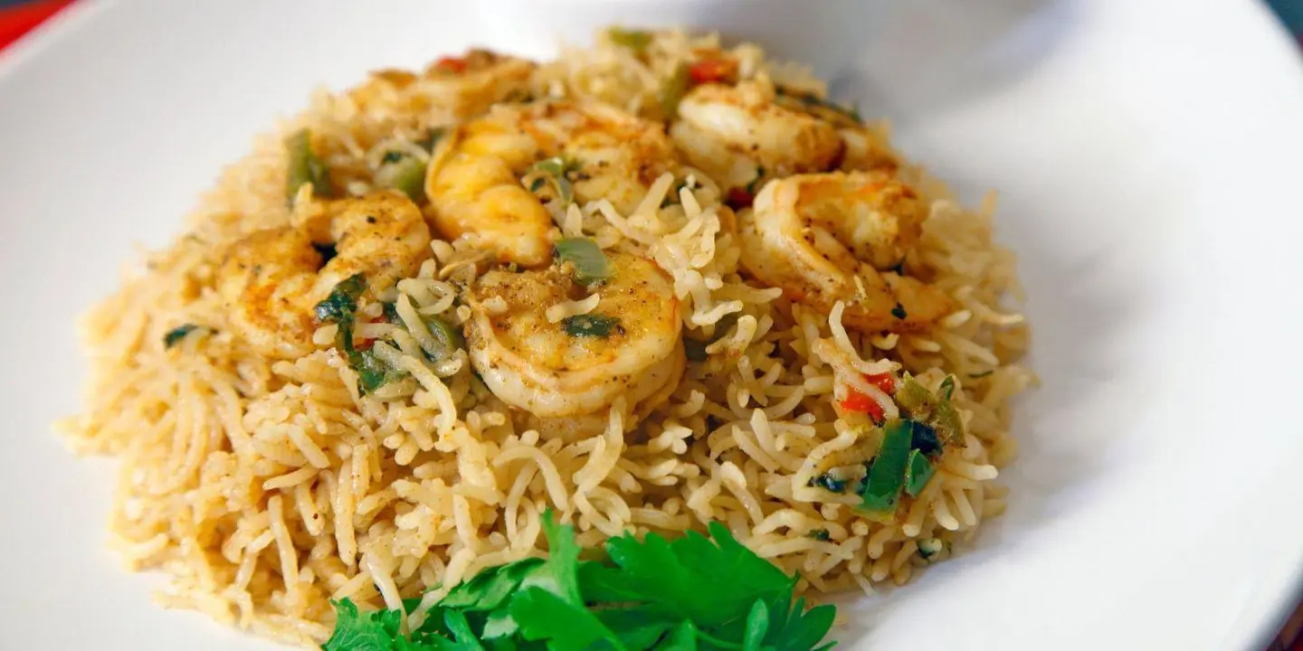 Egyptian Rice With Shrimp