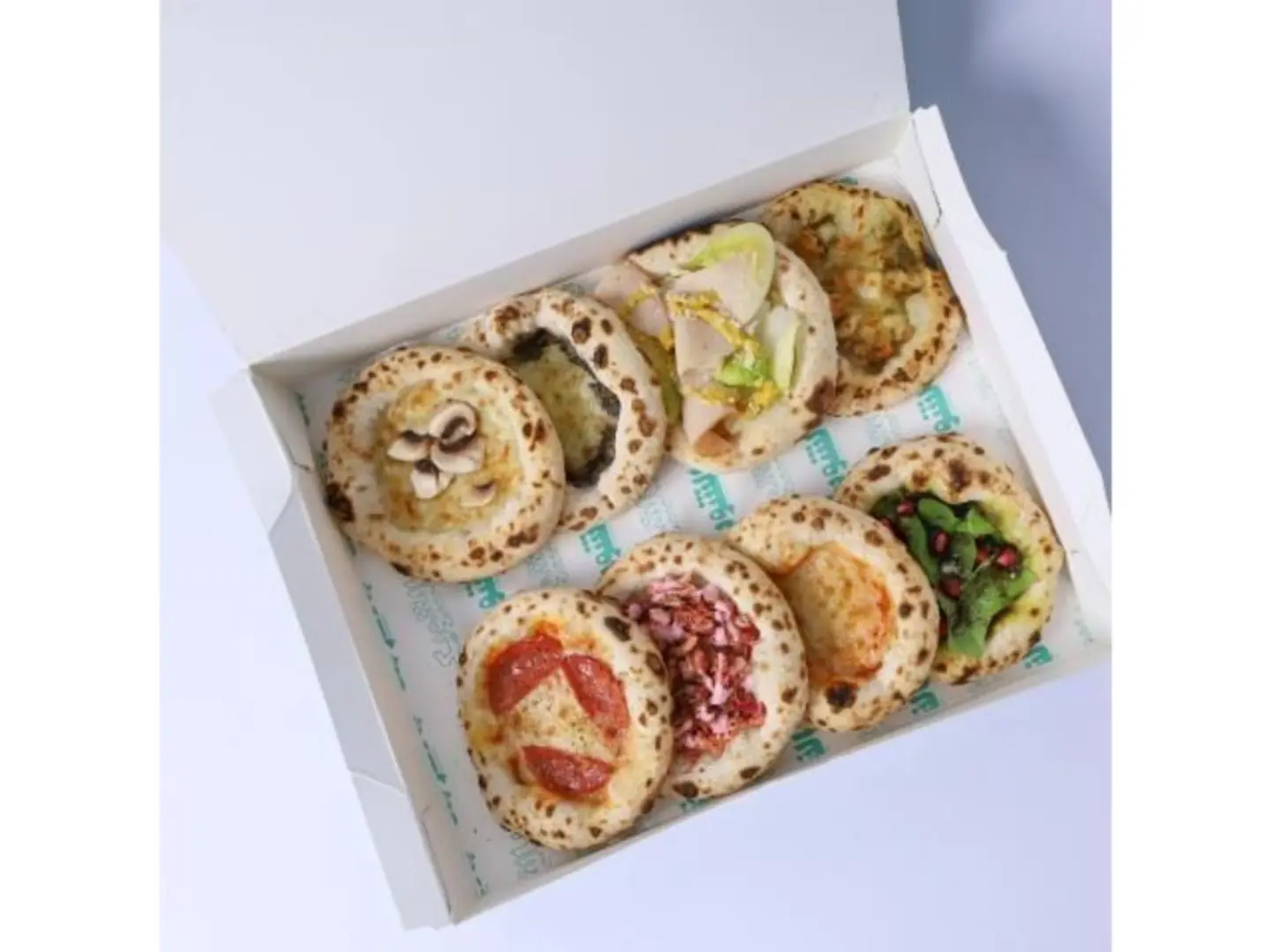 Mini Pizza Box Of 8
