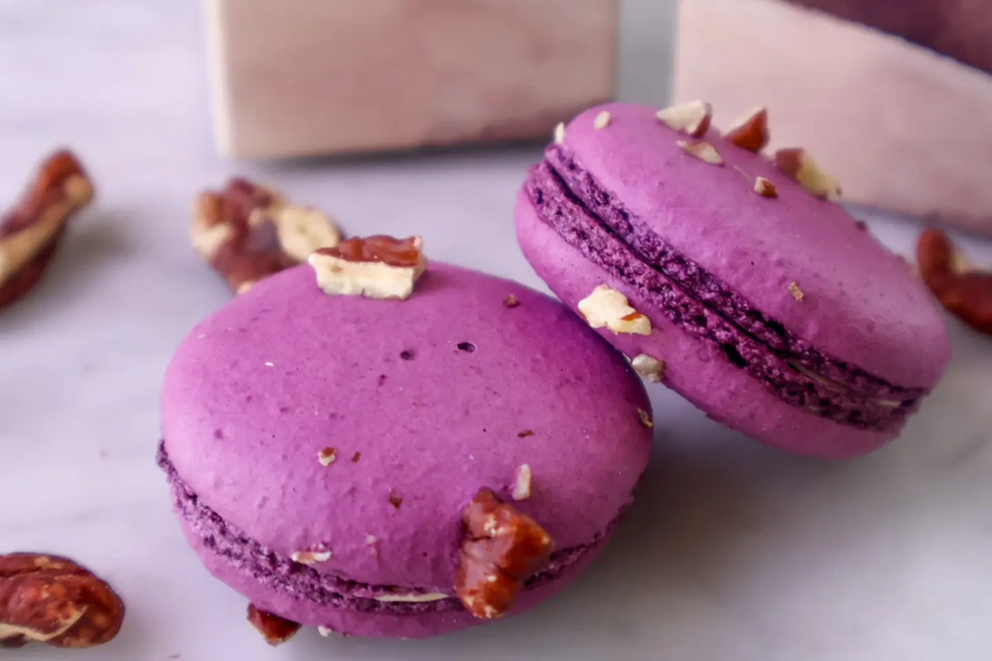Pecan Macaron