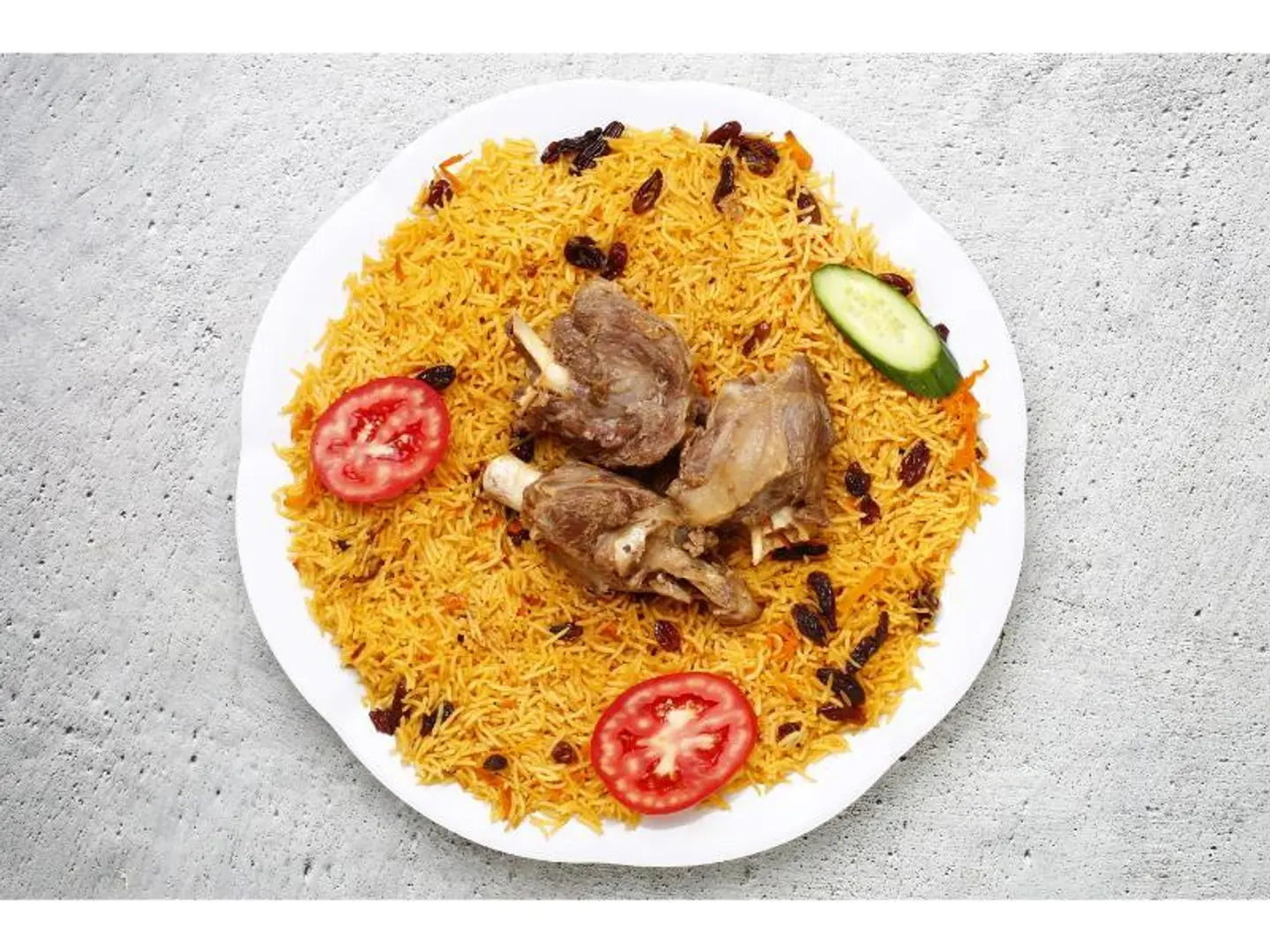 لشخص واحد لحم مع الأرز