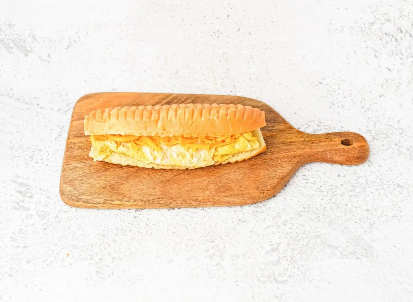 Plain Double Fried Egg Sandwich
