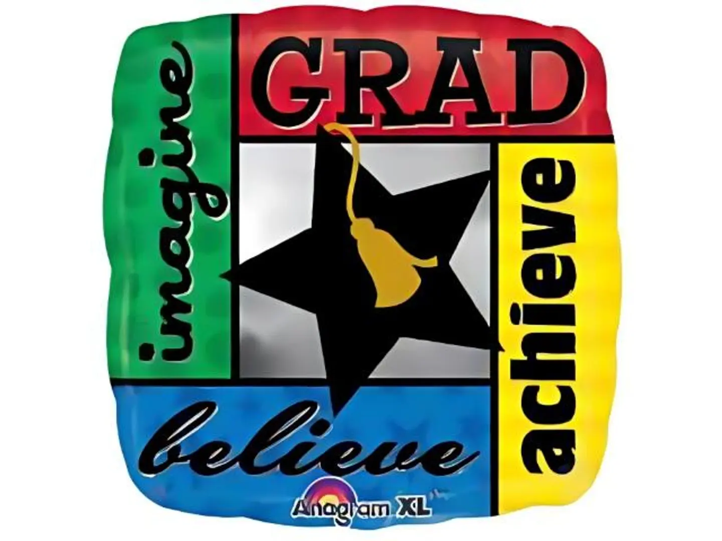 بالون تخرج قصدير 18 انش 9