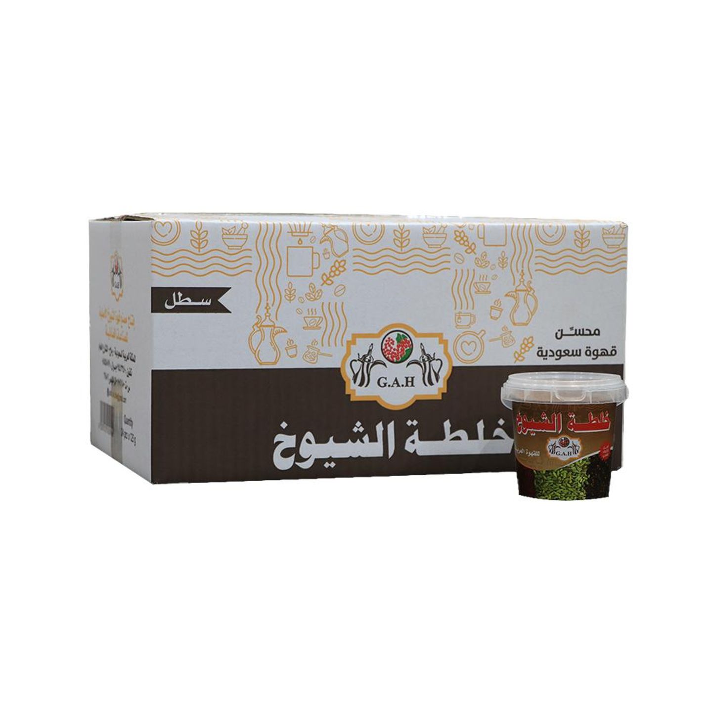 Sheikh Mix Pail (24*125g) (Saudi Coffee Improver)