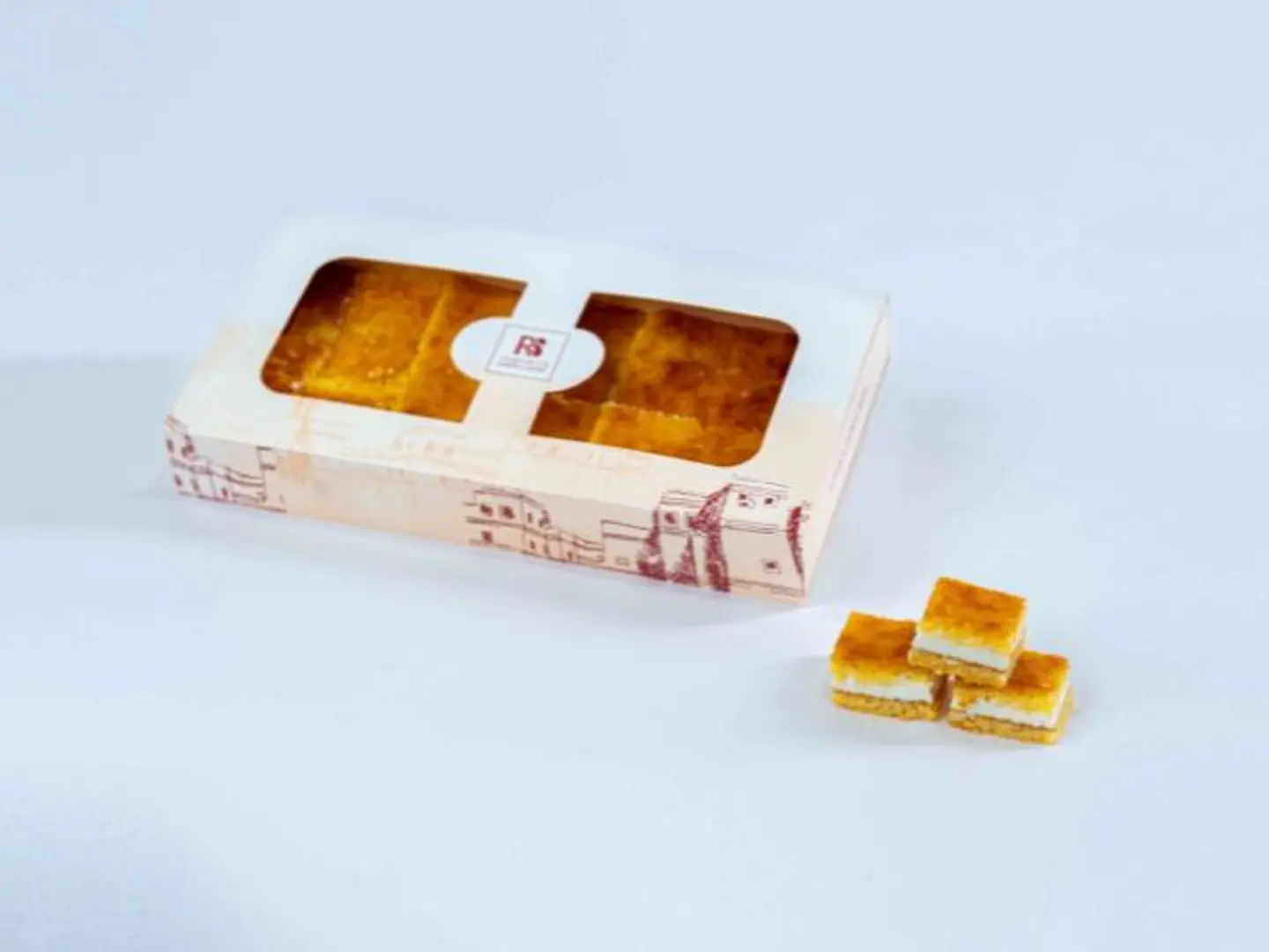 بسبوسة القشطة - كيلو بسبوسة القشطة