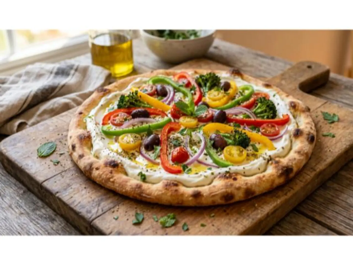 Labneh With Vegetables