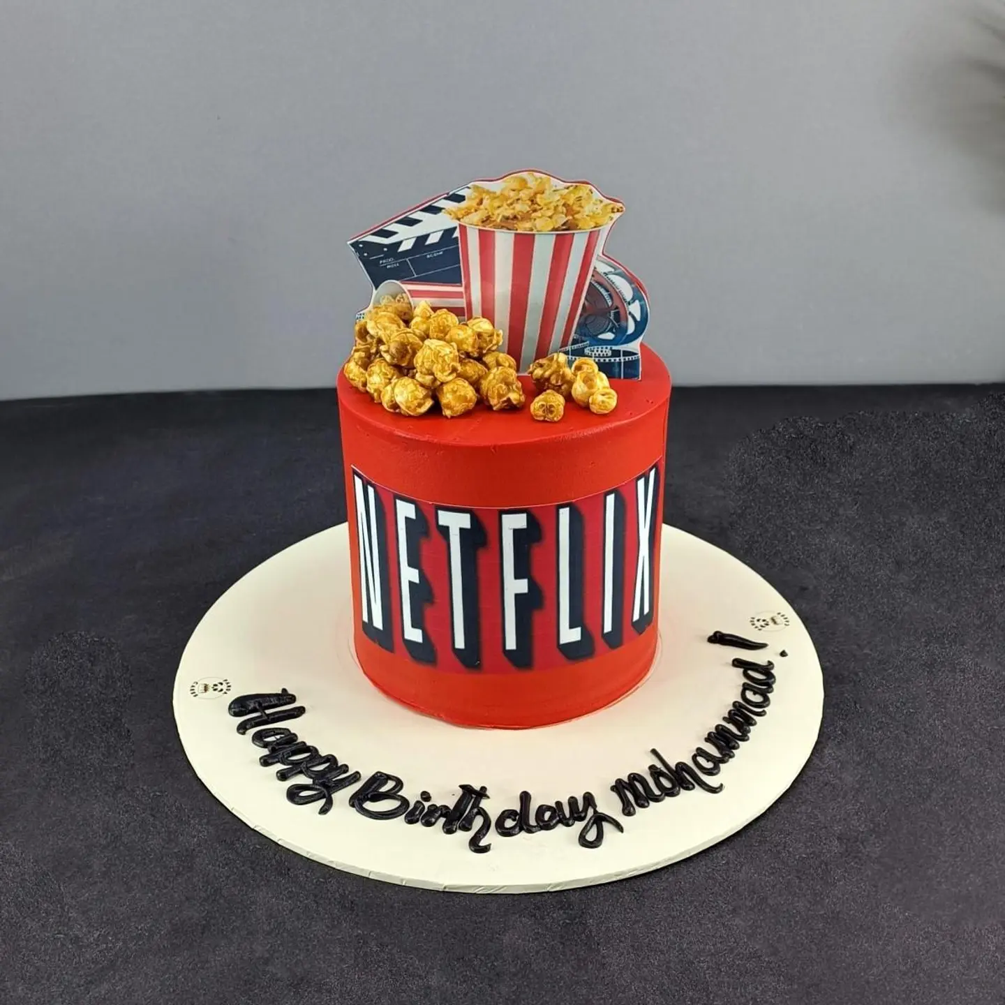 Netflix Cake 6 Inch