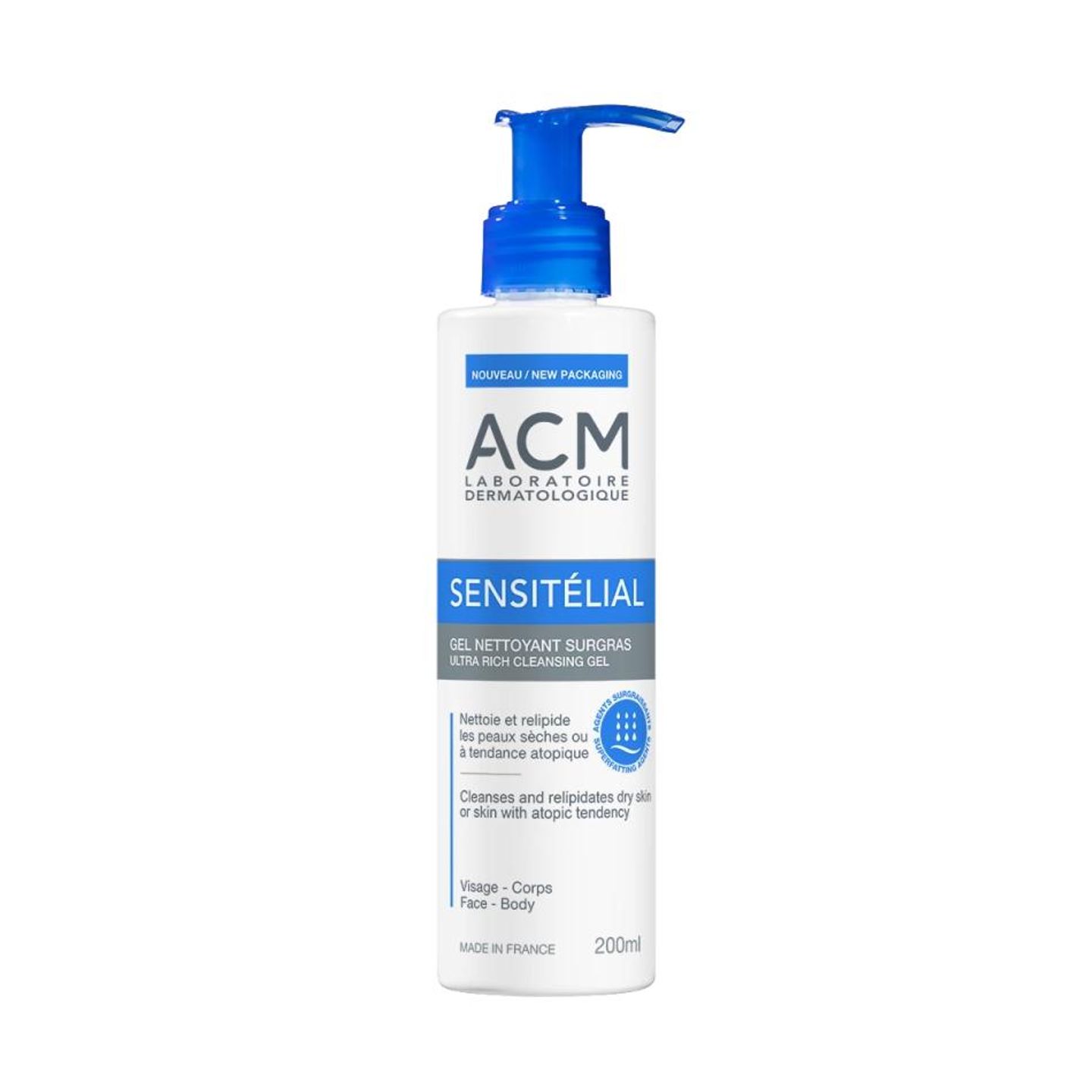 Acm Sensitive Cleansing Gel 200ml
