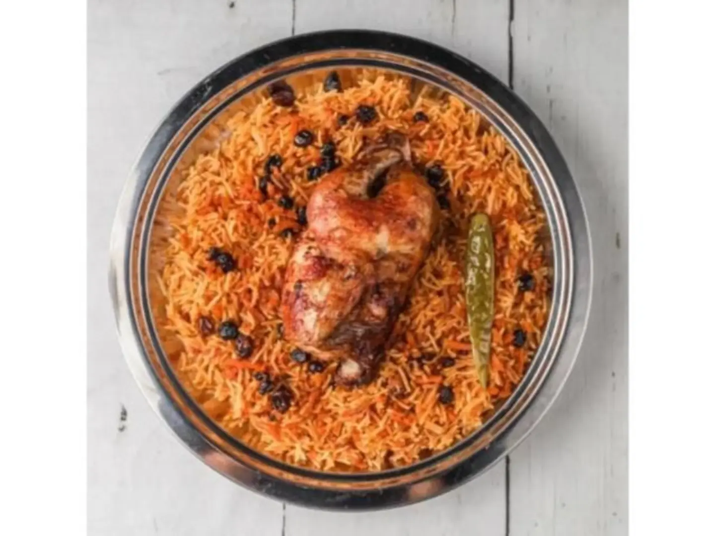 Whole Shawaya Chicken With Bukhari Rice
