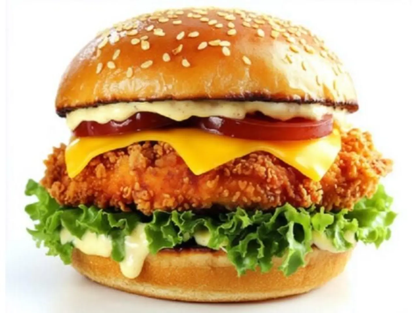 Jumbo Zinger Burger With Cheese