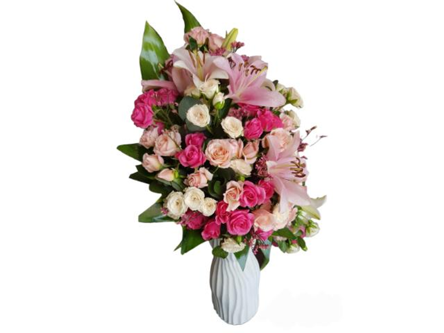 Vase With Fresh Flowers 124