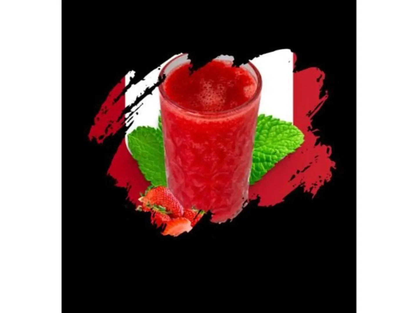 عصير فراولة طبيعي