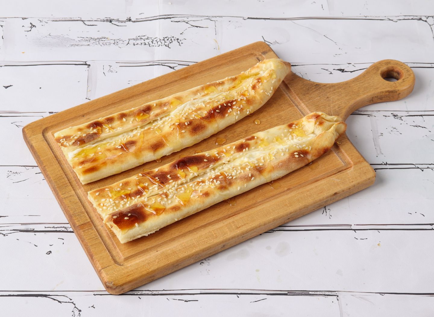 فطيرة لبنة مع عسل