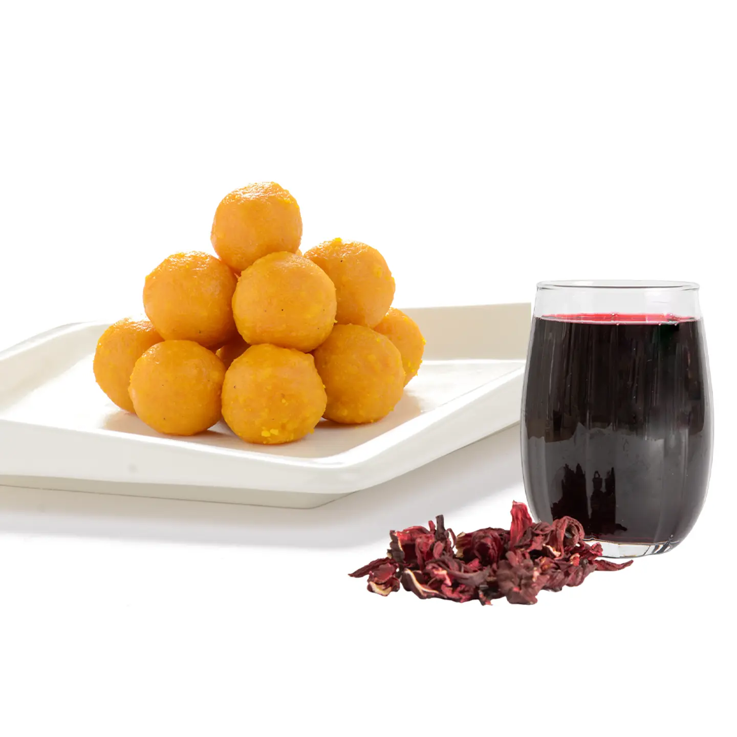 Laddo 250 G & Hibiscus Juice 300 Ml
