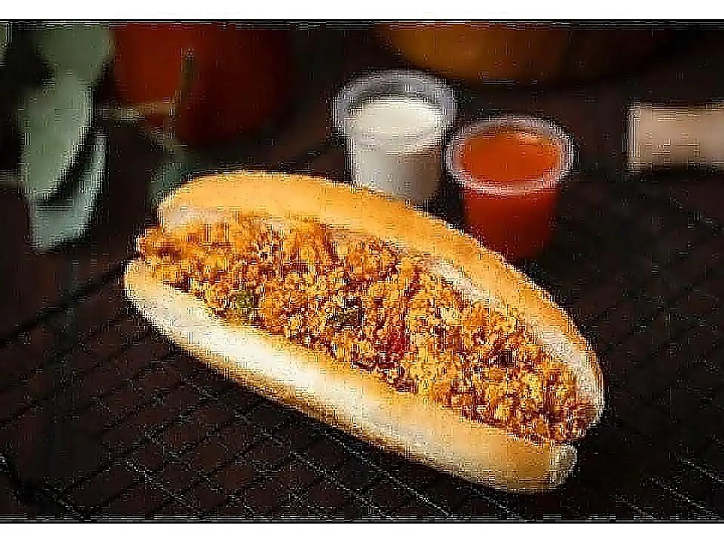 ساندوتش شكشوكة سبايسي