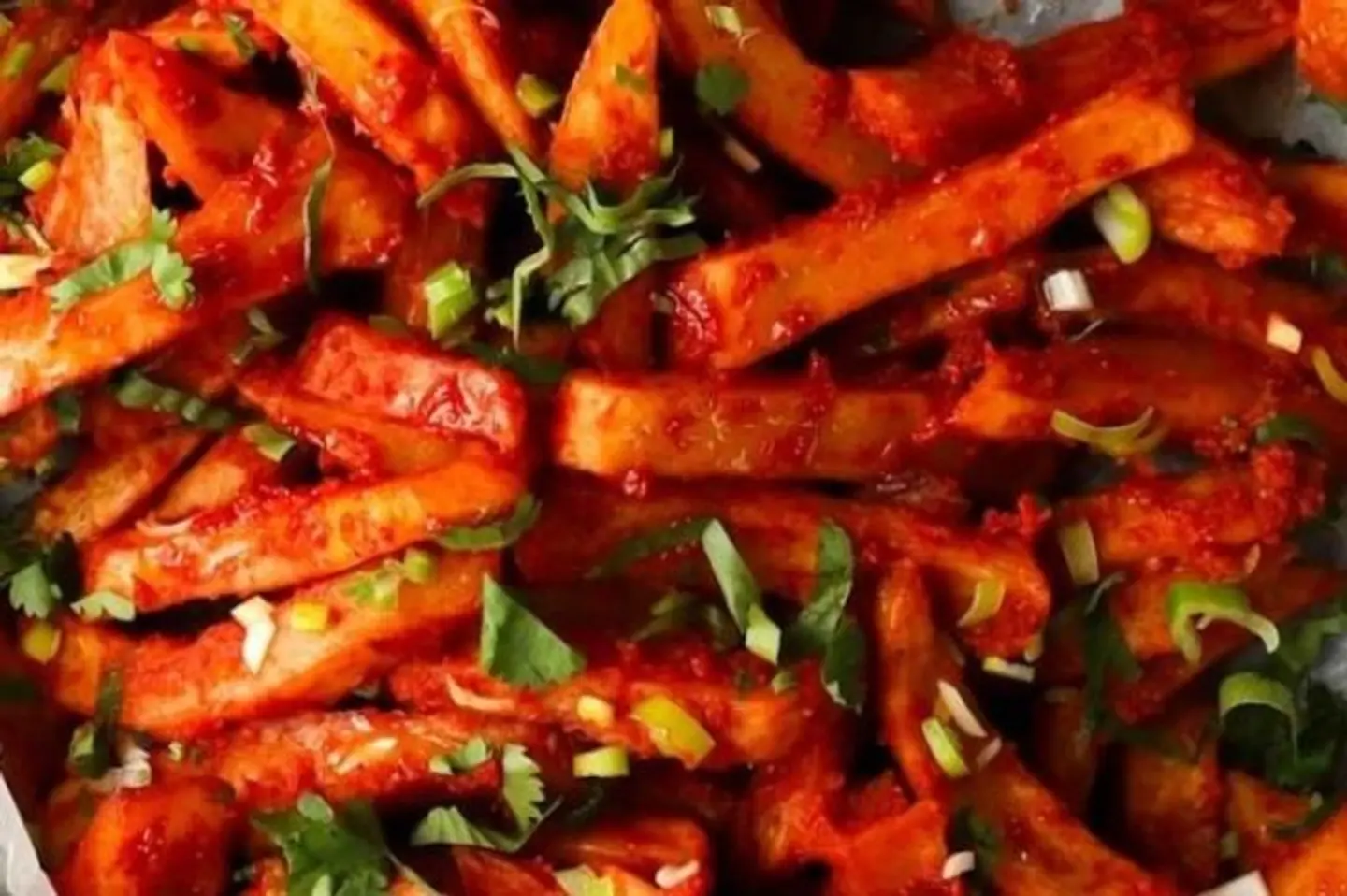 بطاطا مقلية بالفلفل الحار