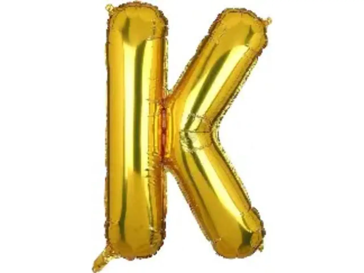Gold Letter Balloon K