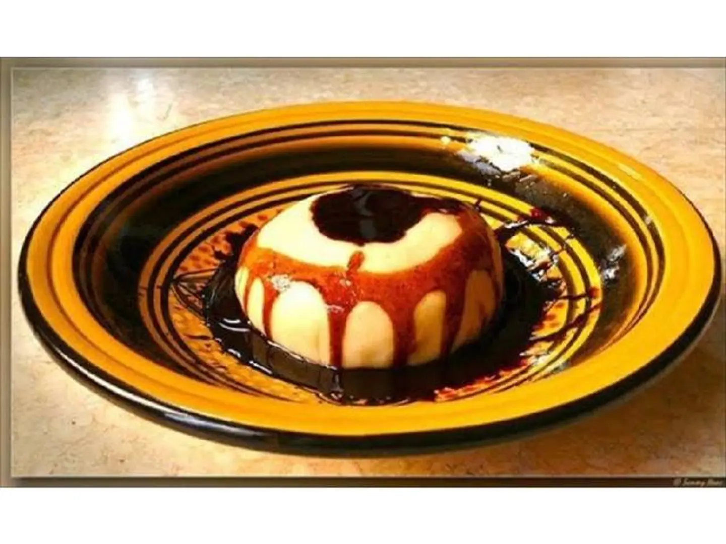 Asida With Bee Flower Honey