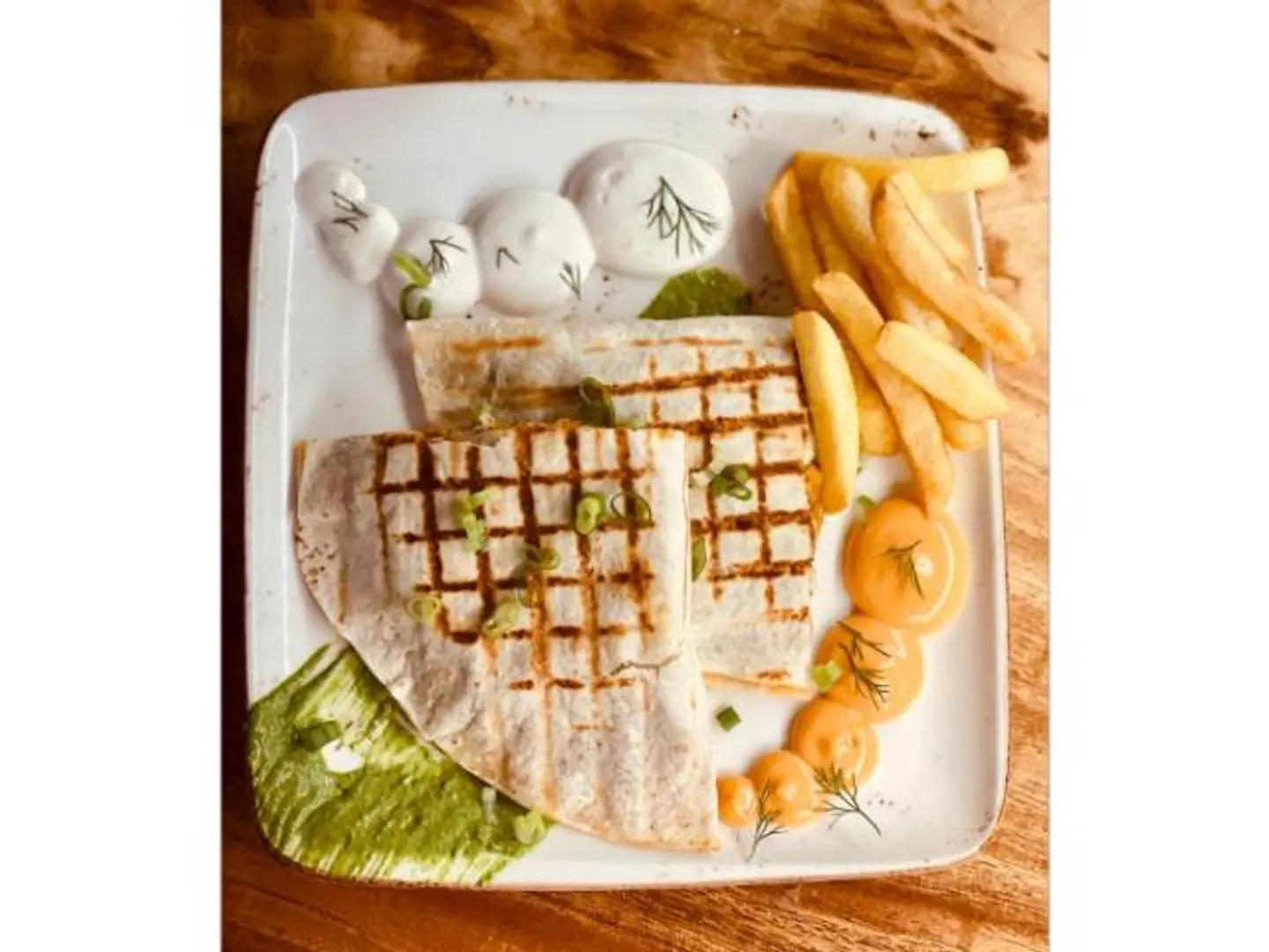 Positive Chicken Quesadilla