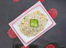 أرز مقلي بالدجاج