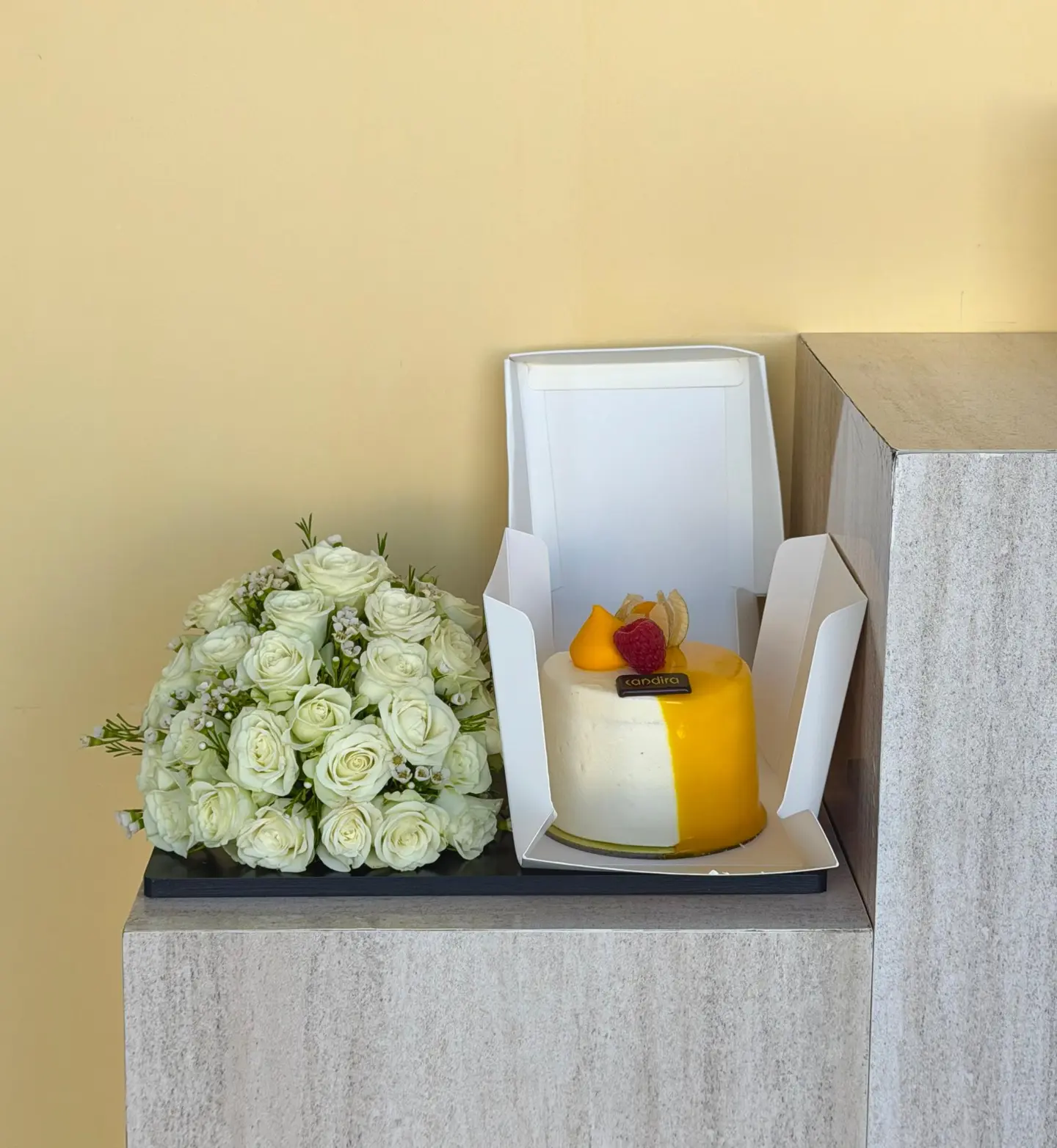 قاعدة كيك المانجو