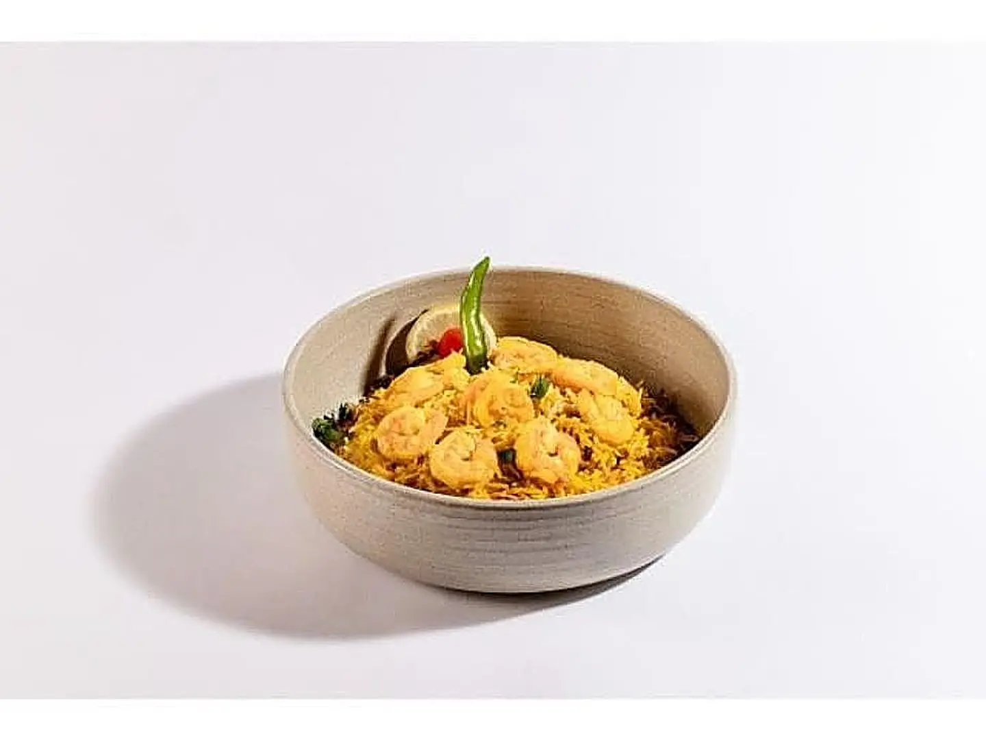 ارز برياني الروبيان