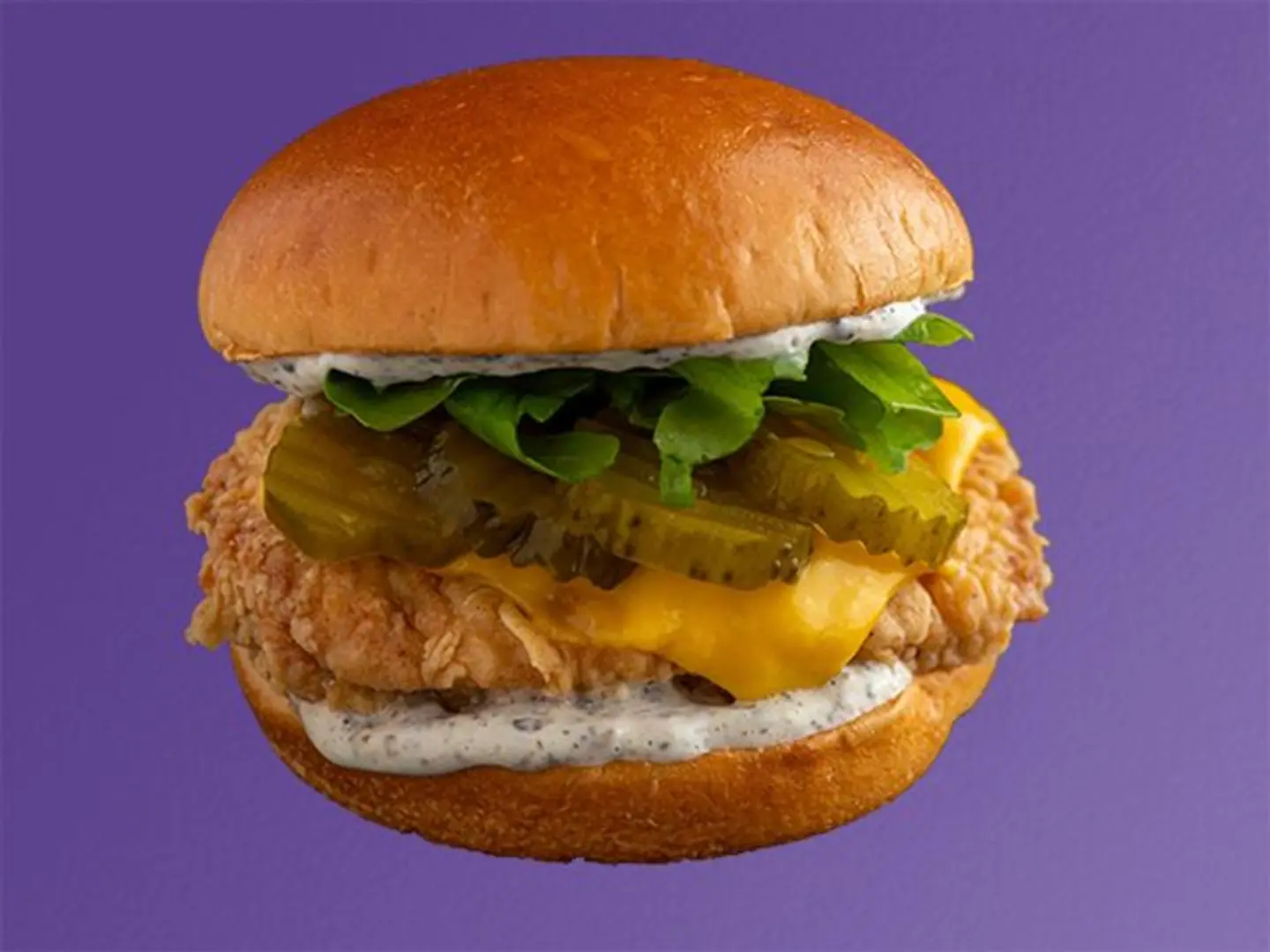 برجر دجاج ترفل