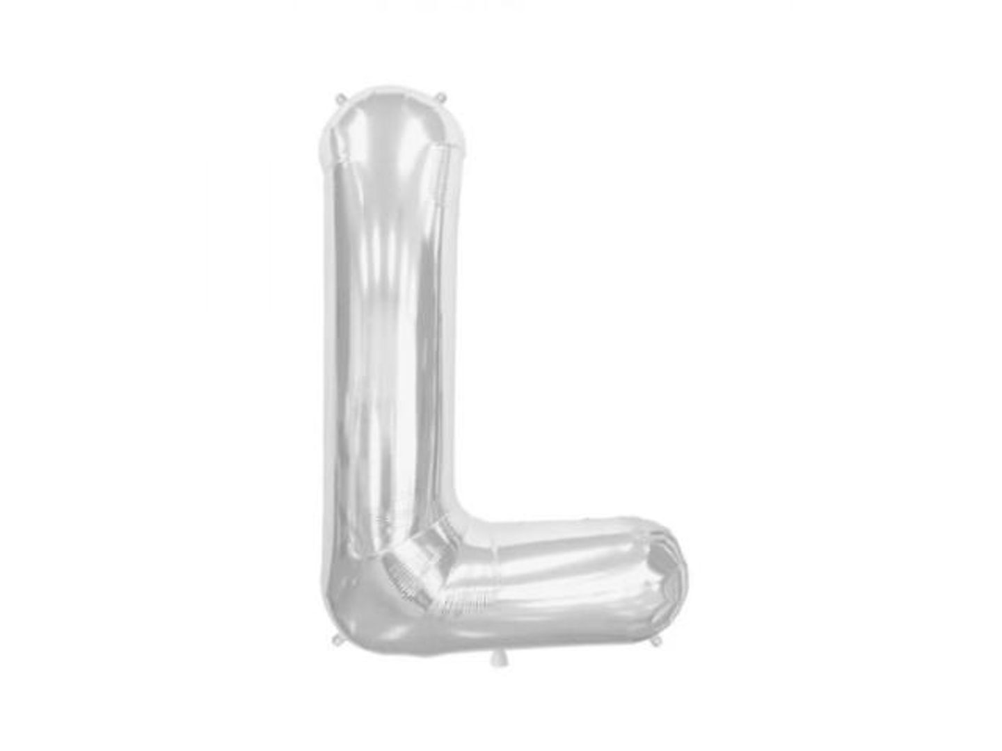 حرف L فضي هيليوم