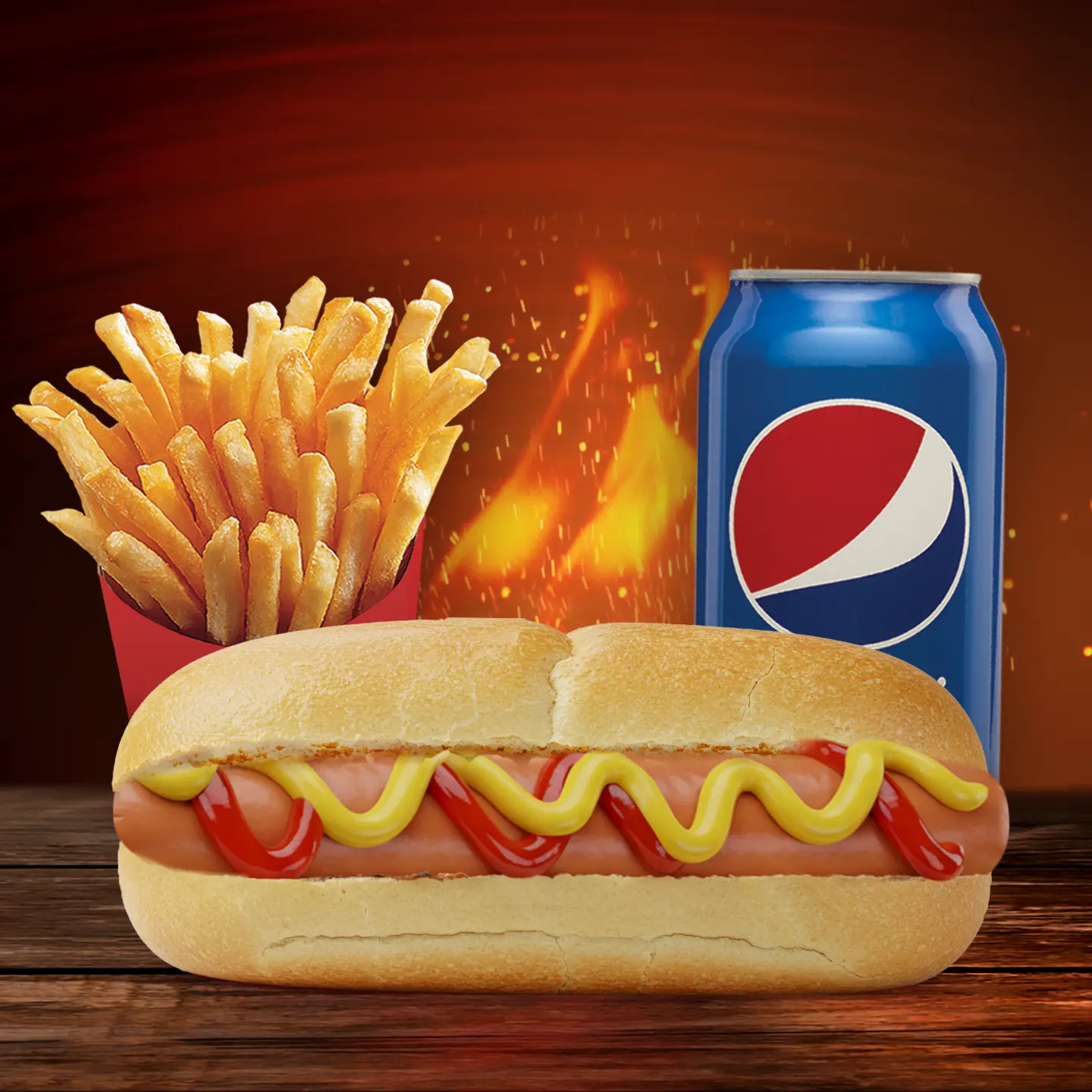 Hot Dog Meal
