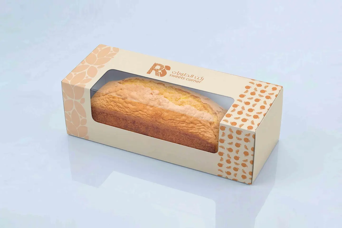 Orange English Cake Mold
