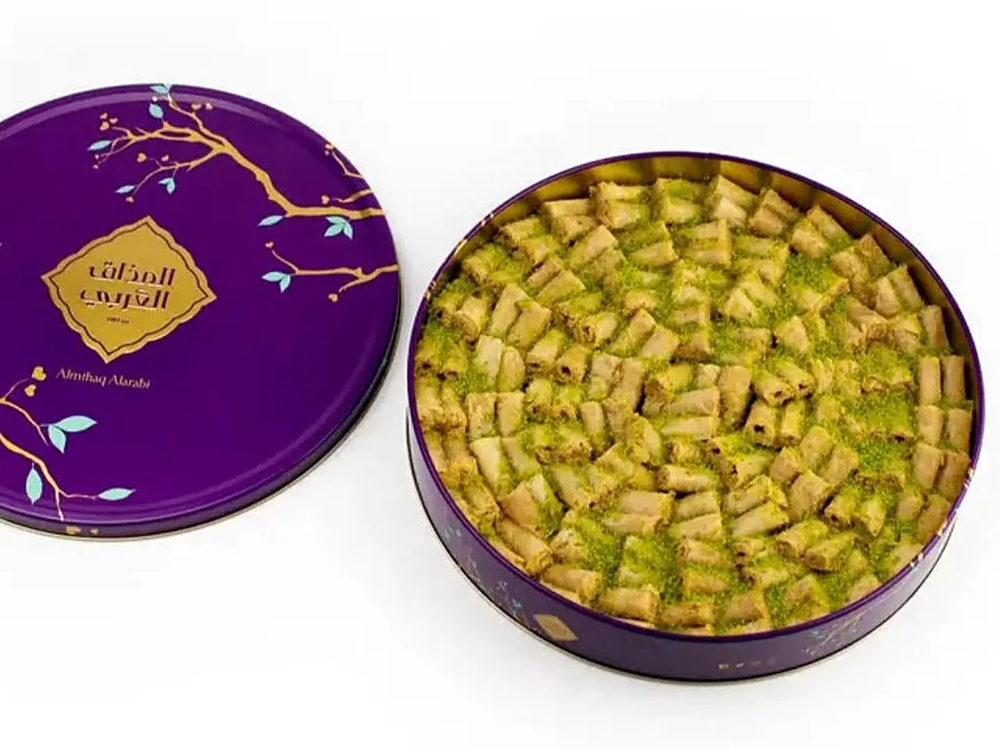 Large Round Baklava With Arabic Flavor
