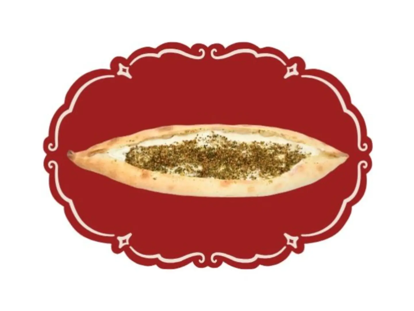 Labneh And Zaatar Manakish