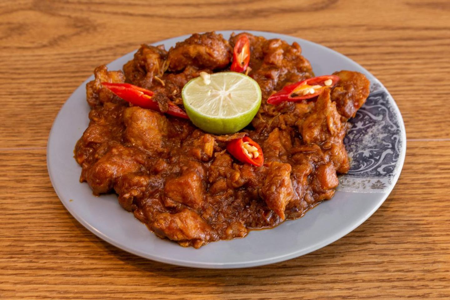 Meat With Potato And Nargine
