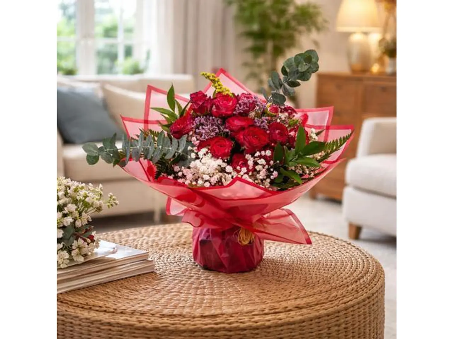 احمر دبل غلاف احمر خمسة