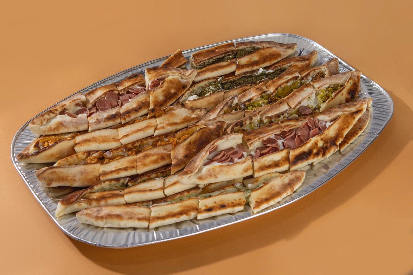 صحن مشكل كبير - مشكل فطائر كبير