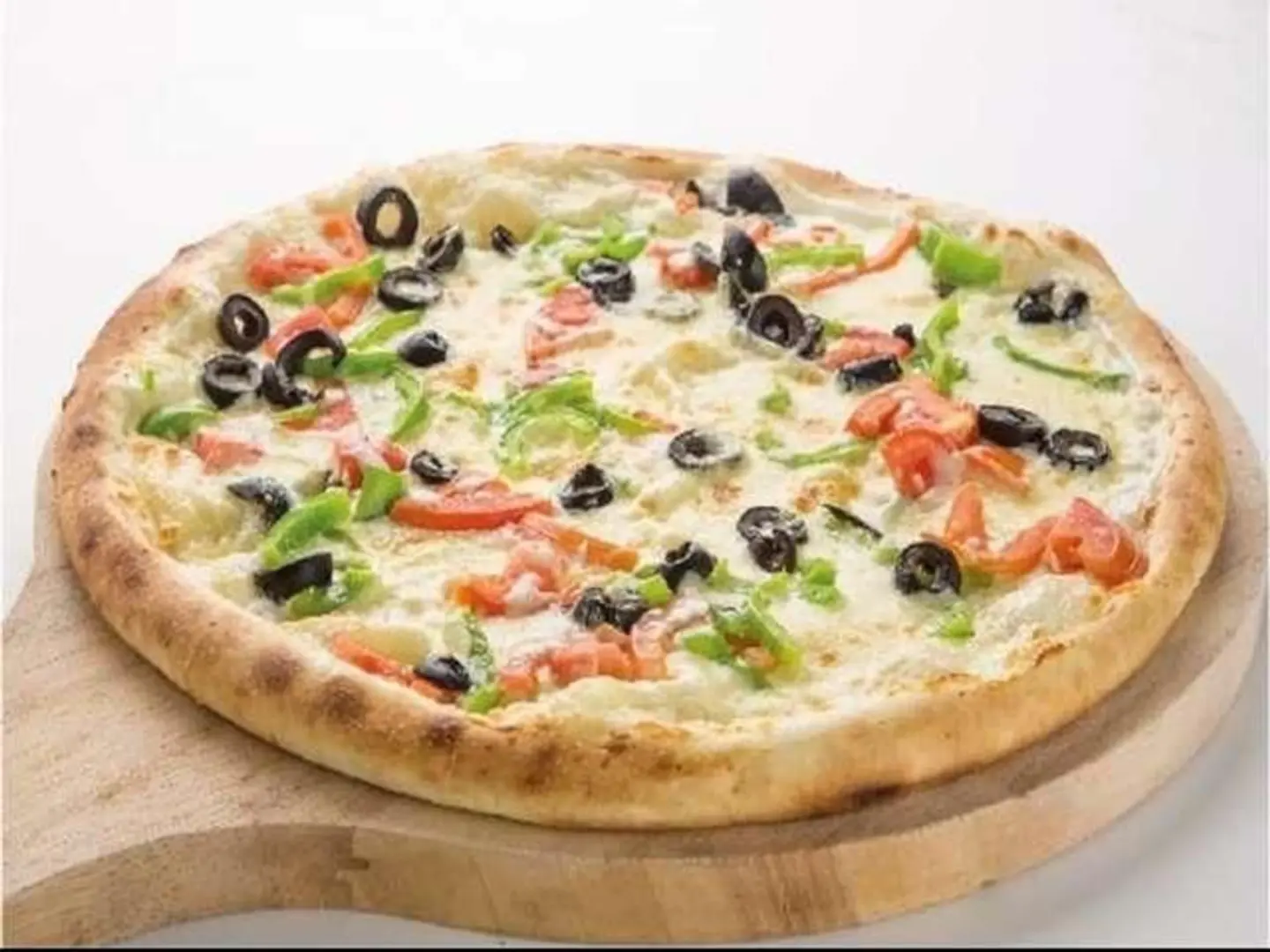 بيتزا جبن سائل خضار