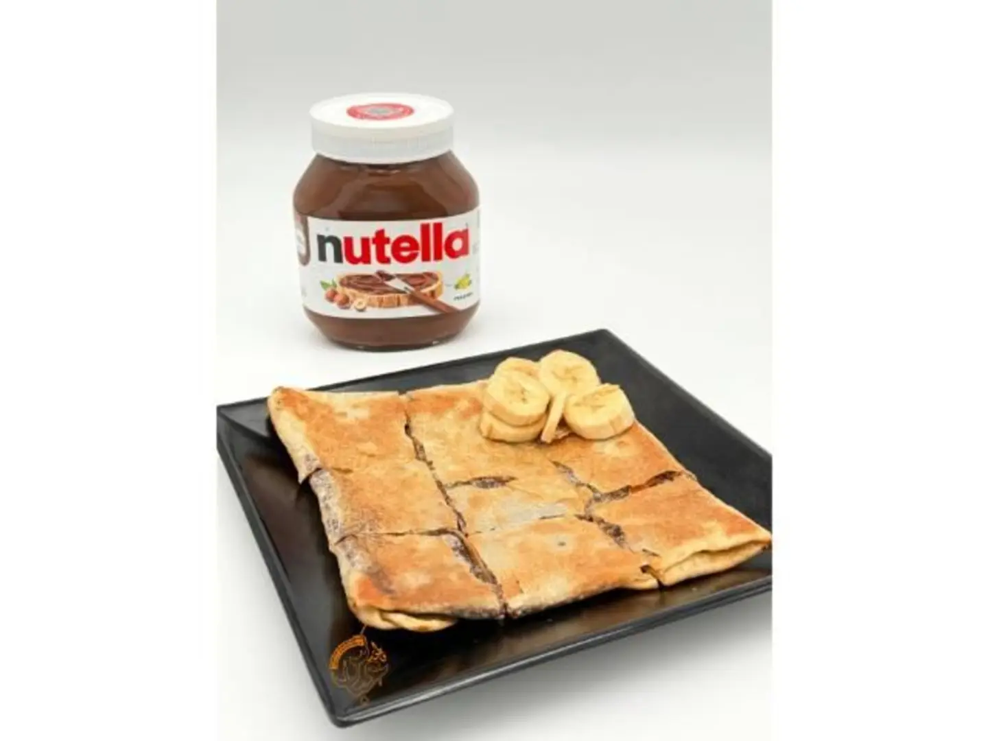 مطبق نوتيلا بالموز