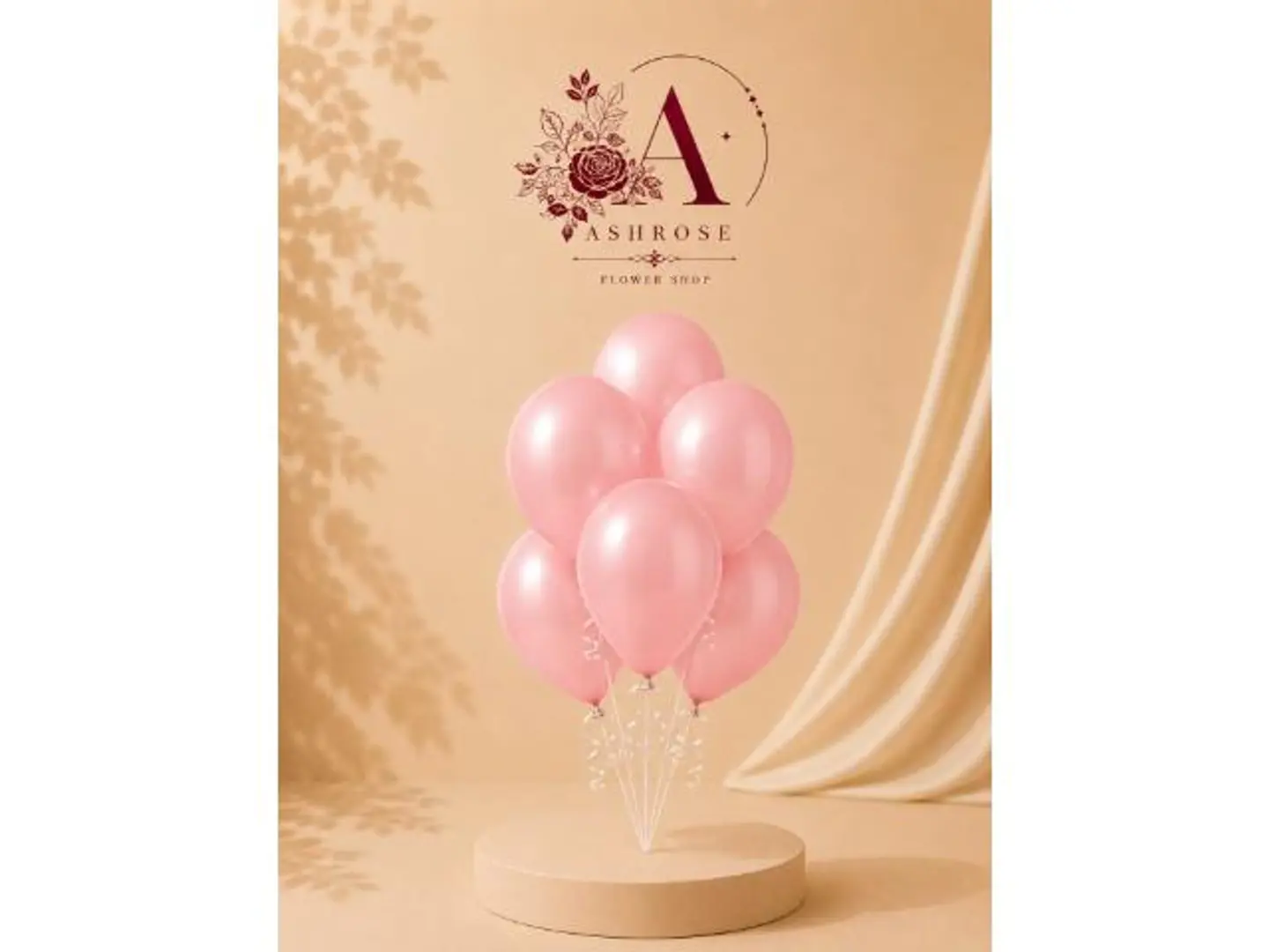 Pink Helium Balloon Bouquet