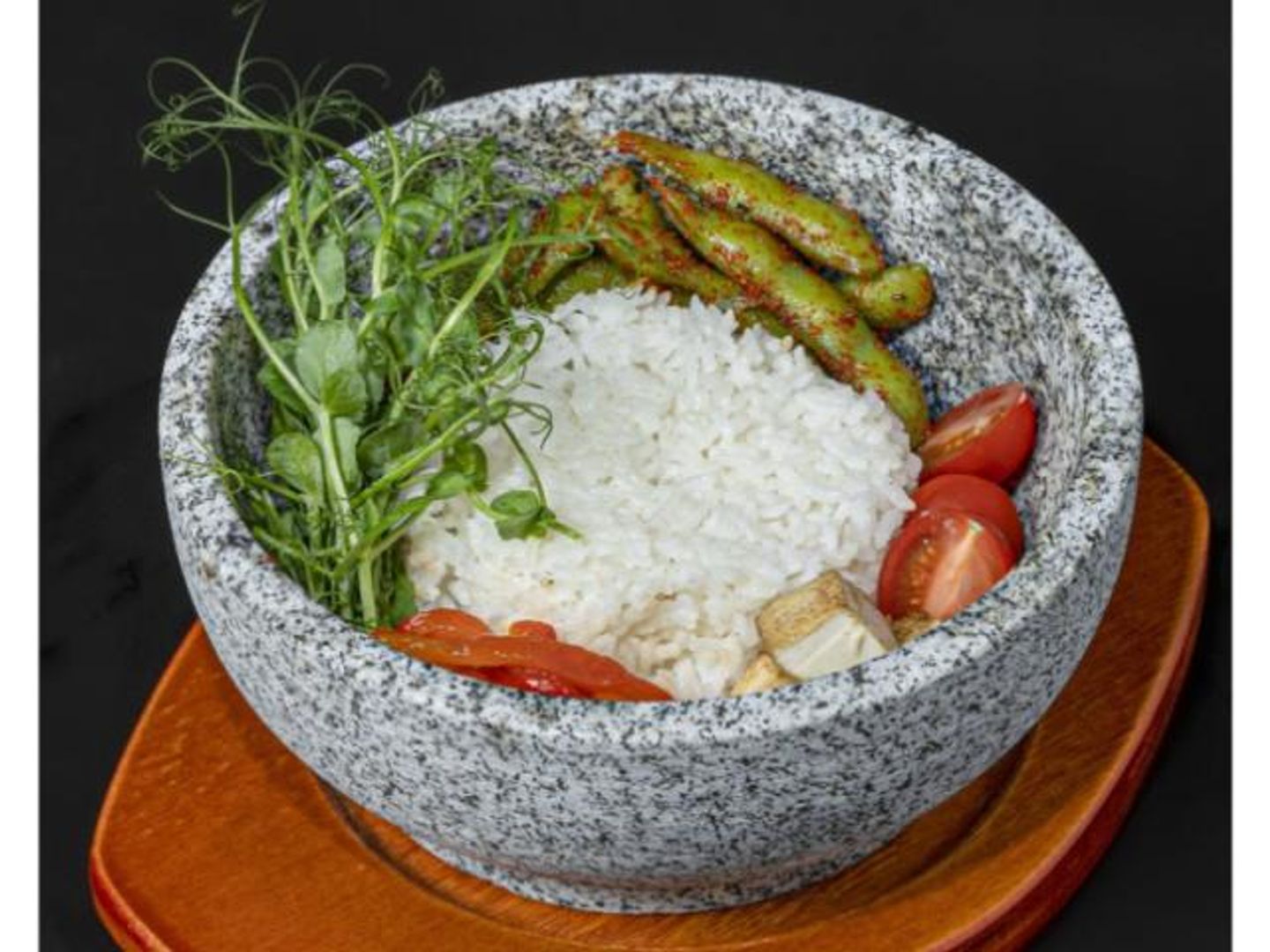 Vegetarian Bibimbap Falovered