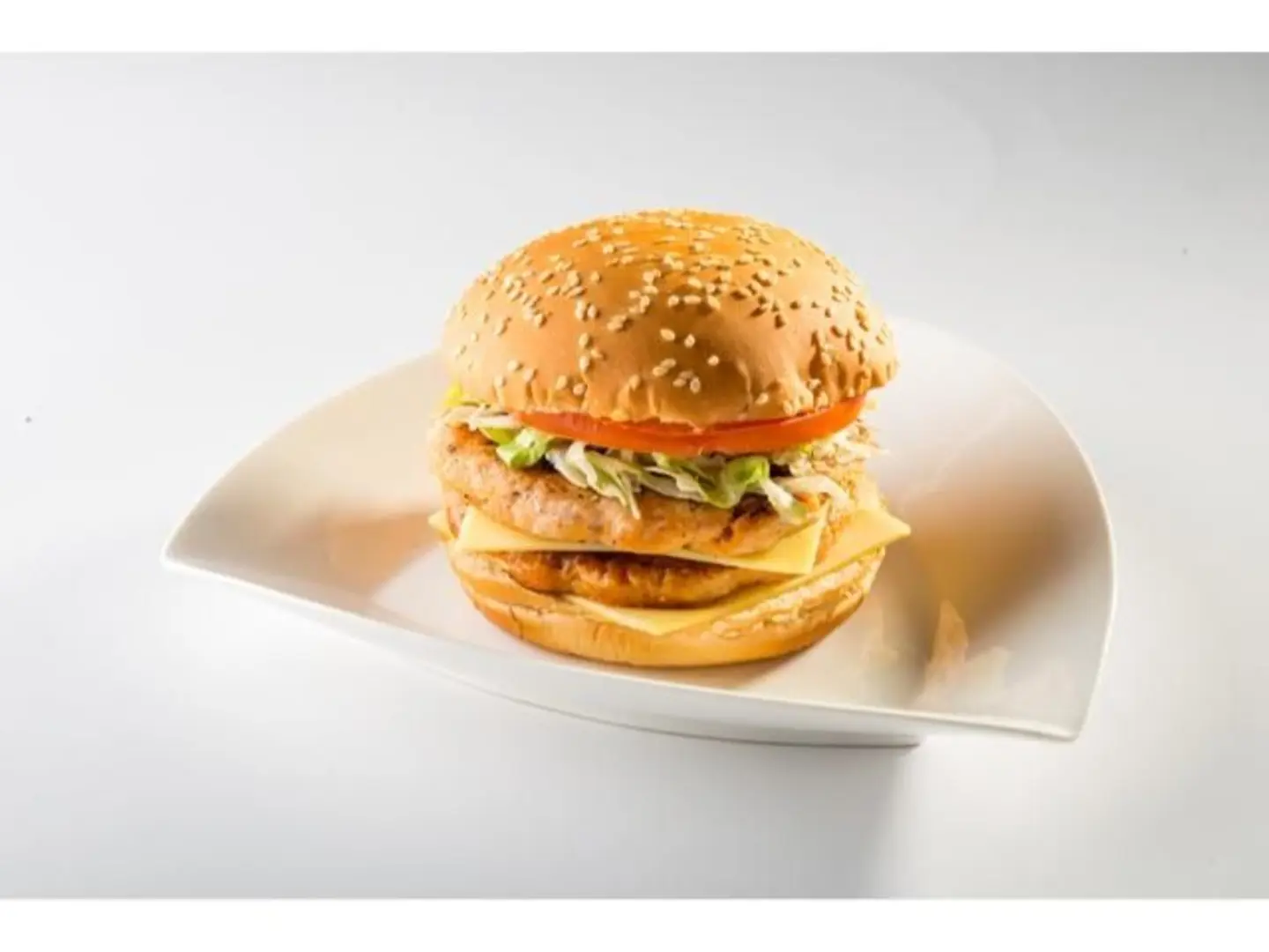 Double Chicken Burger