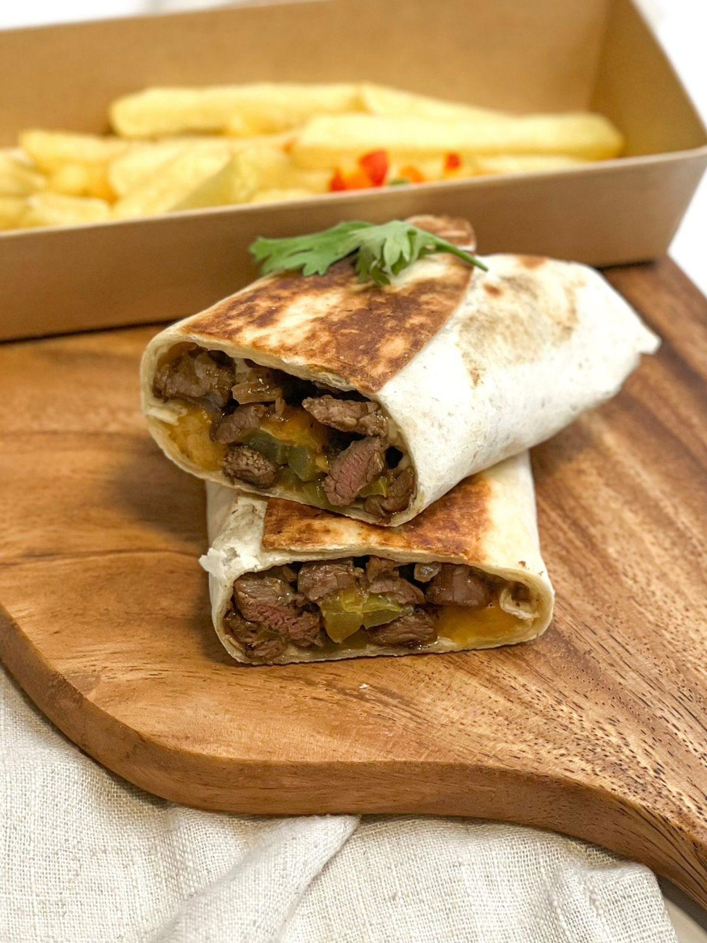 Beef Fajita Sandwich