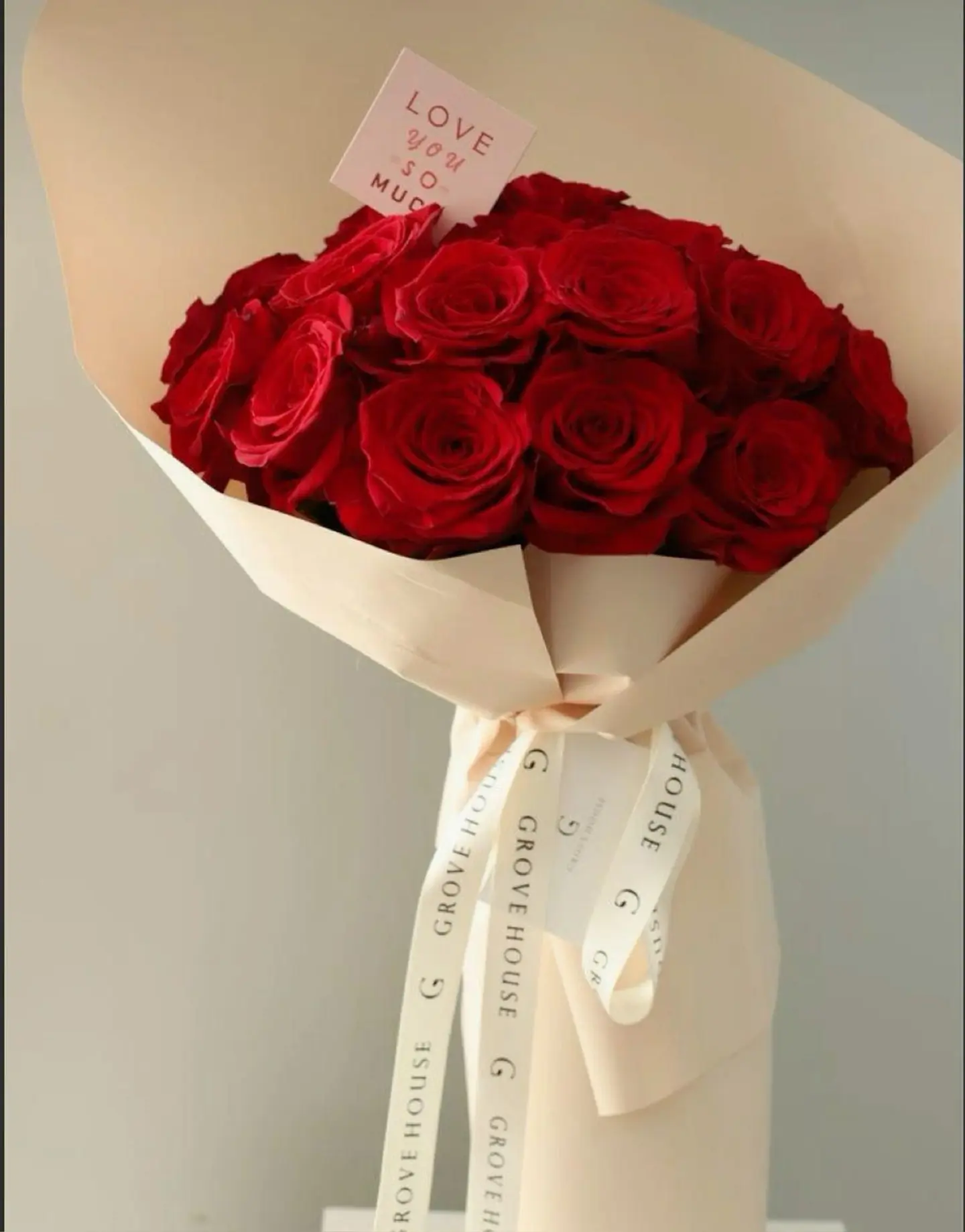 بوكيه بيج بورد جوري احمر