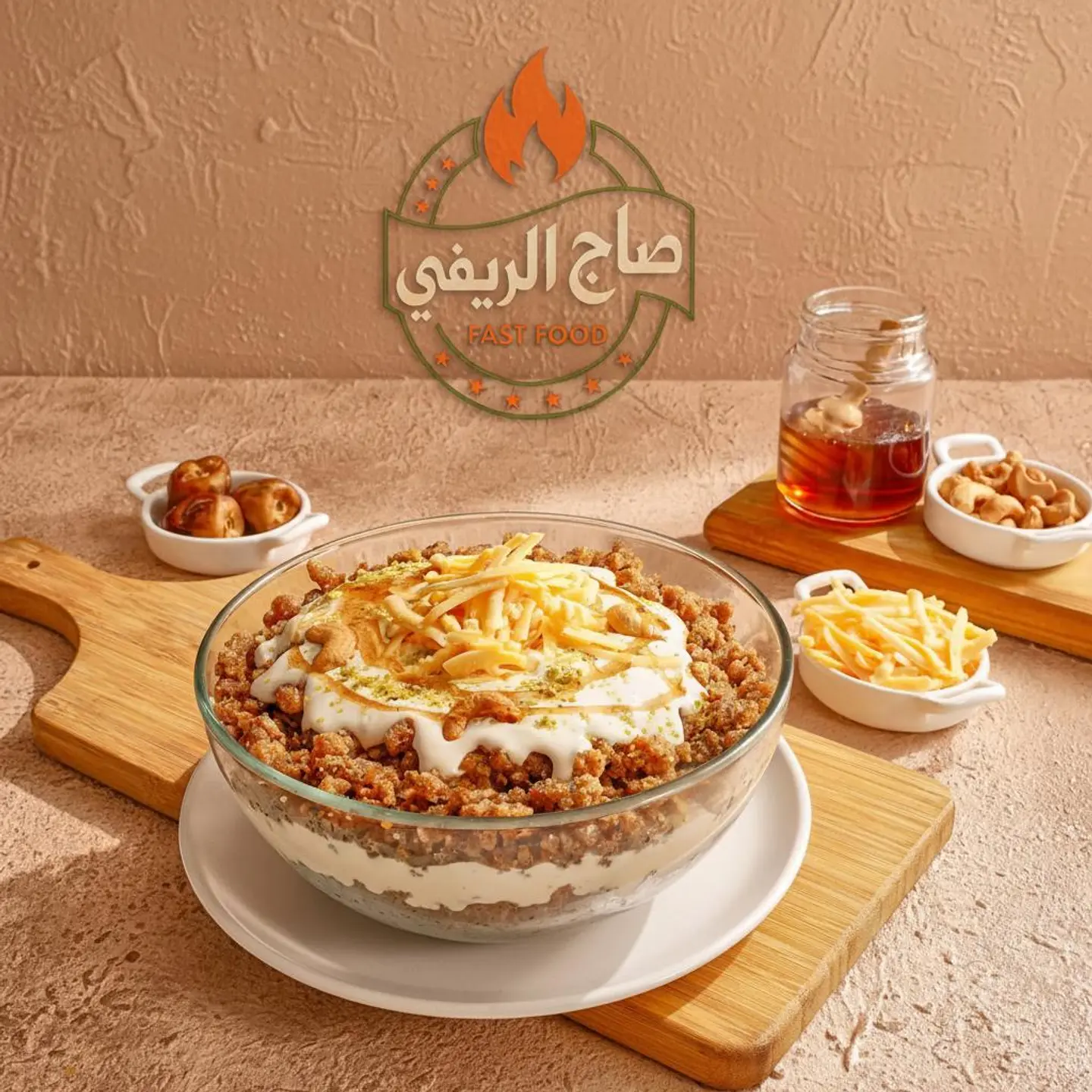 عريكة قشطة عسل جبن