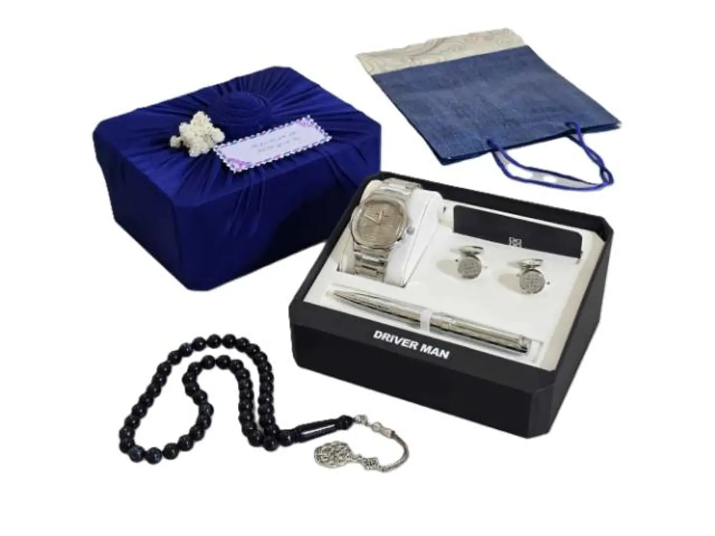 طقم ساعة رجالي فاخر 7