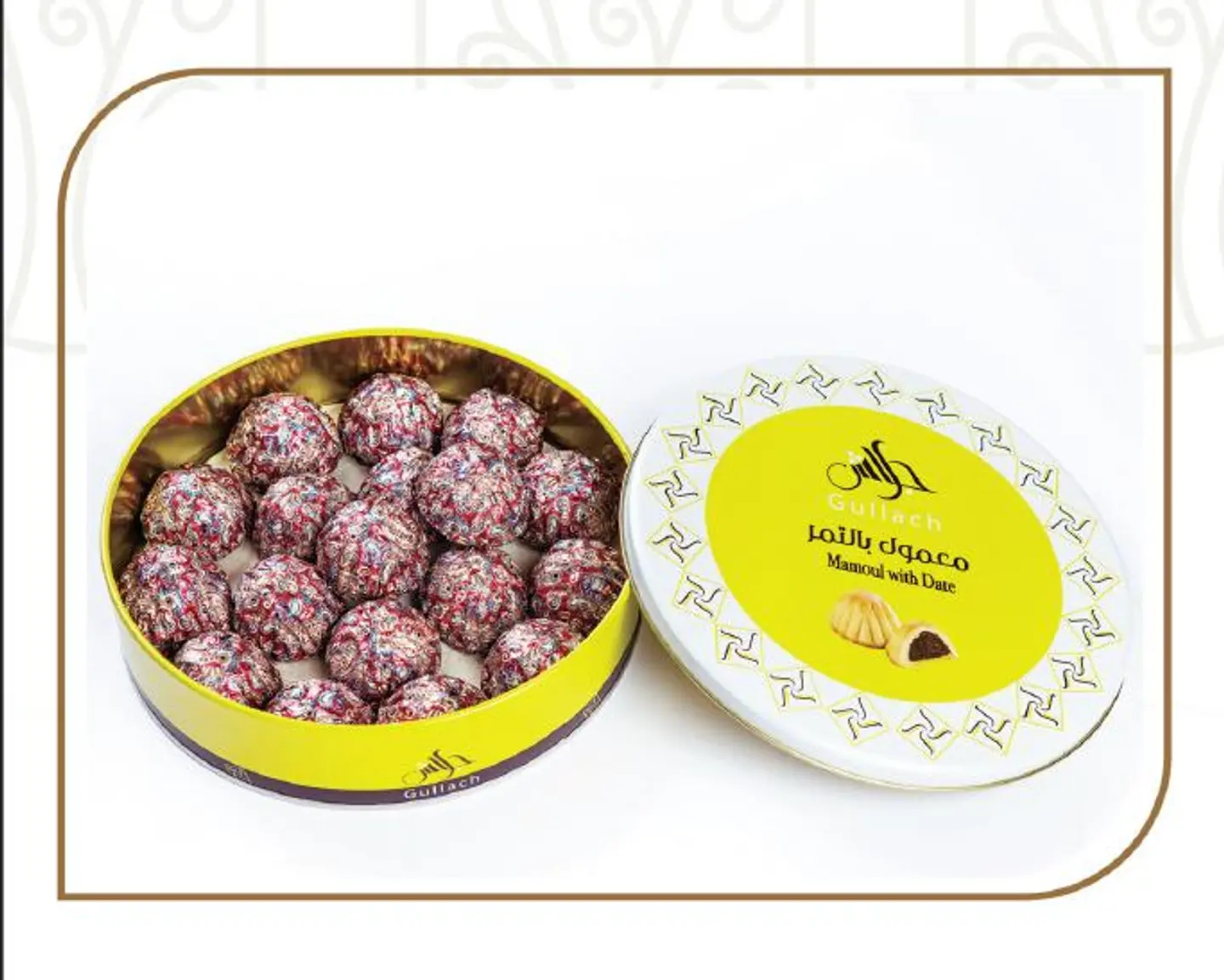 معمول جلاش مغلف بالتمر 500 gm